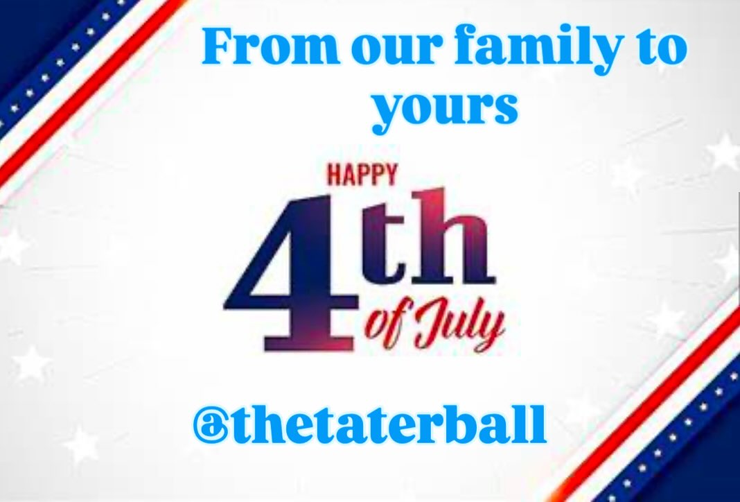 Happy 4th of July everyone! @thetaterball @everyone #baseball #softball #usa #military #independence #4thofjuly