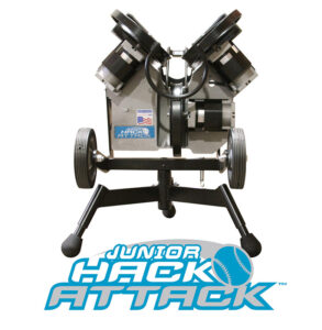 Junior hack attack softball pitching machine