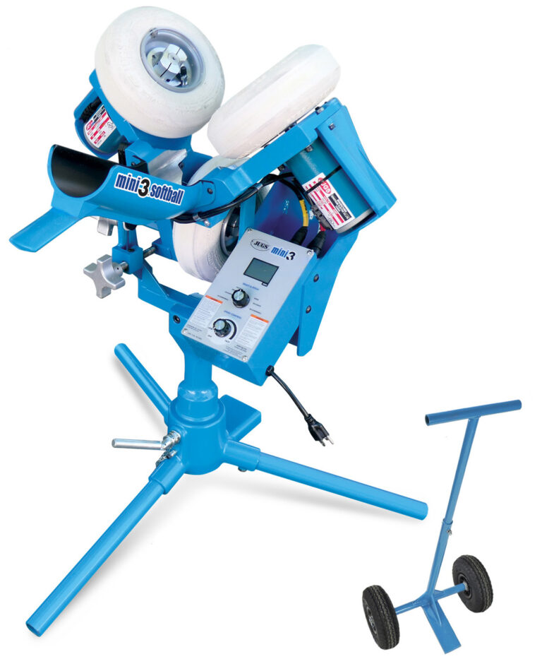 Mini3 softball pitching machine