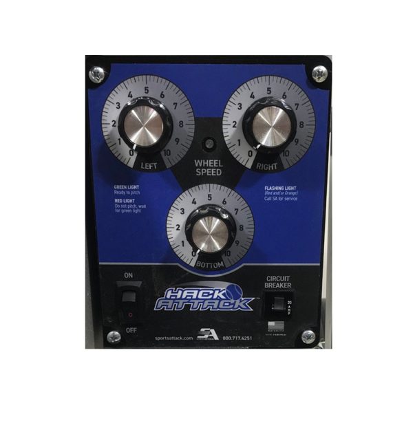 Hack Attack or Junior Hack Attack Control Panel - Baseball or Softball