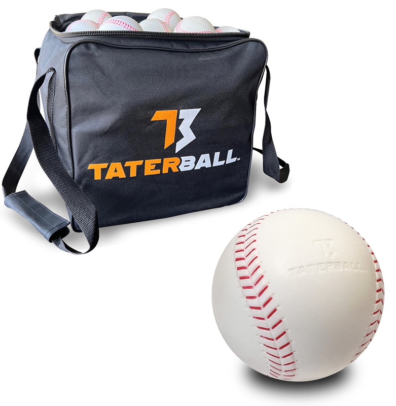 Taterball baseballs + Taterball Ball Bag